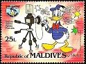 Maldives 1984 Walt Disney Portraits Donald 25 L Multicolor Scott 1045